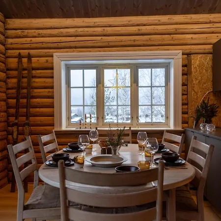 Authentic Log Near By Hunderfossen And Hafjell