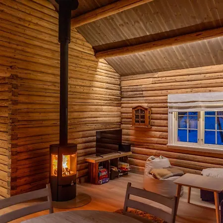 Authentic Log Near By Hunderfossen And Hafjell *