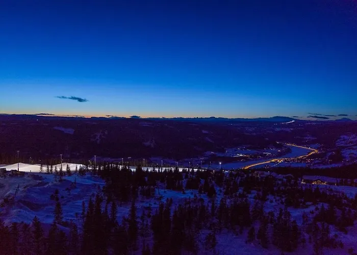 Semesterbostad Authentic Log Within Walking Distance Of Hafjell *