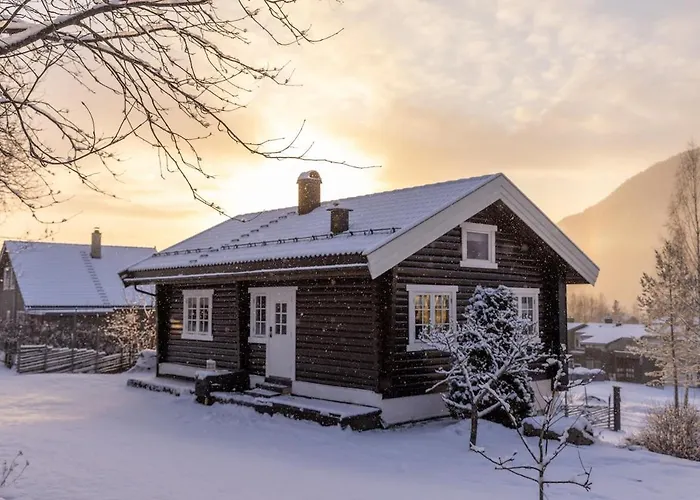 Authentic Log Within Walking Distance Of Hafjell Øyer