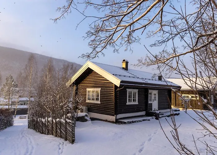 Authentic Log Within Walking Distance Of Hafjell Semesterbostad *